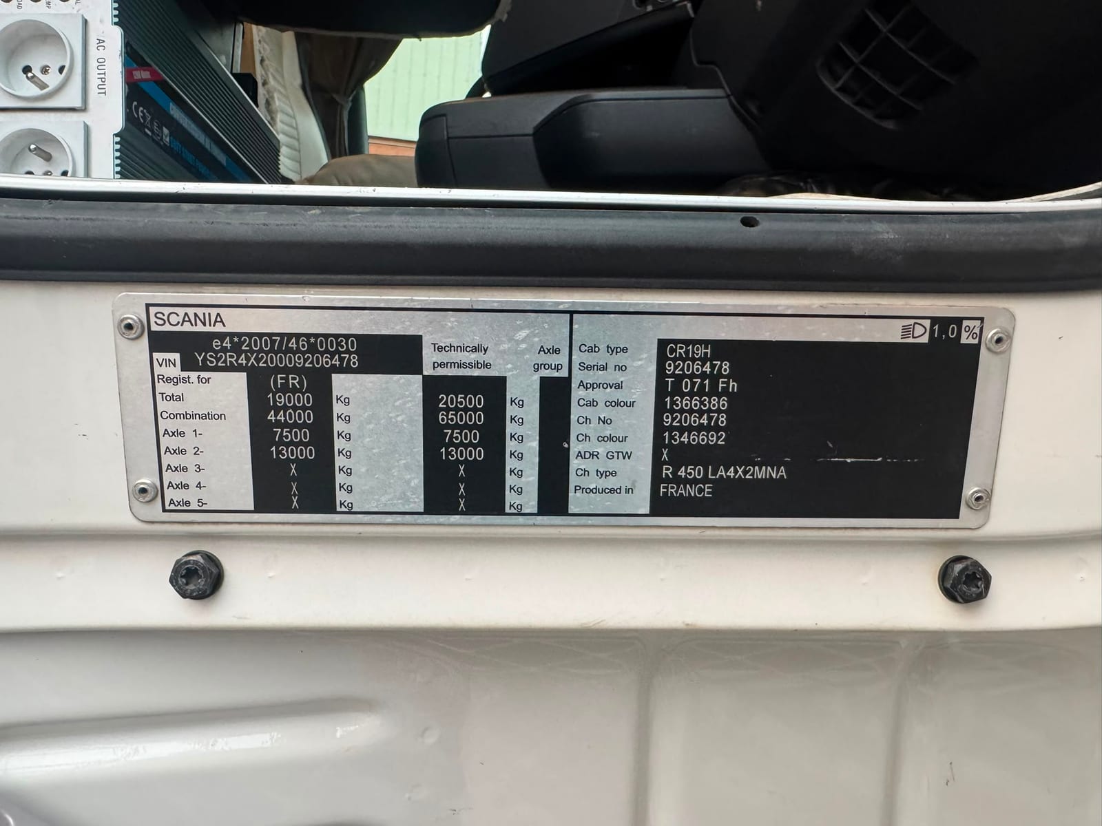 Scania R450 foto 12